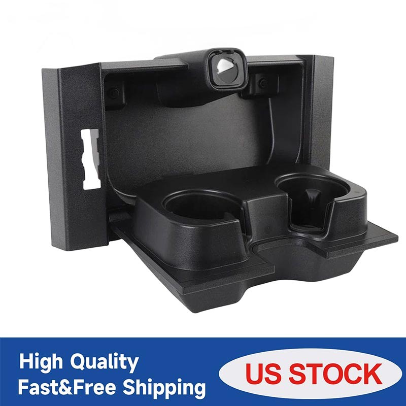 Black Front Center Seat Cup Holder for 2015-2017 Ford F-150 FL3Z1813562AT