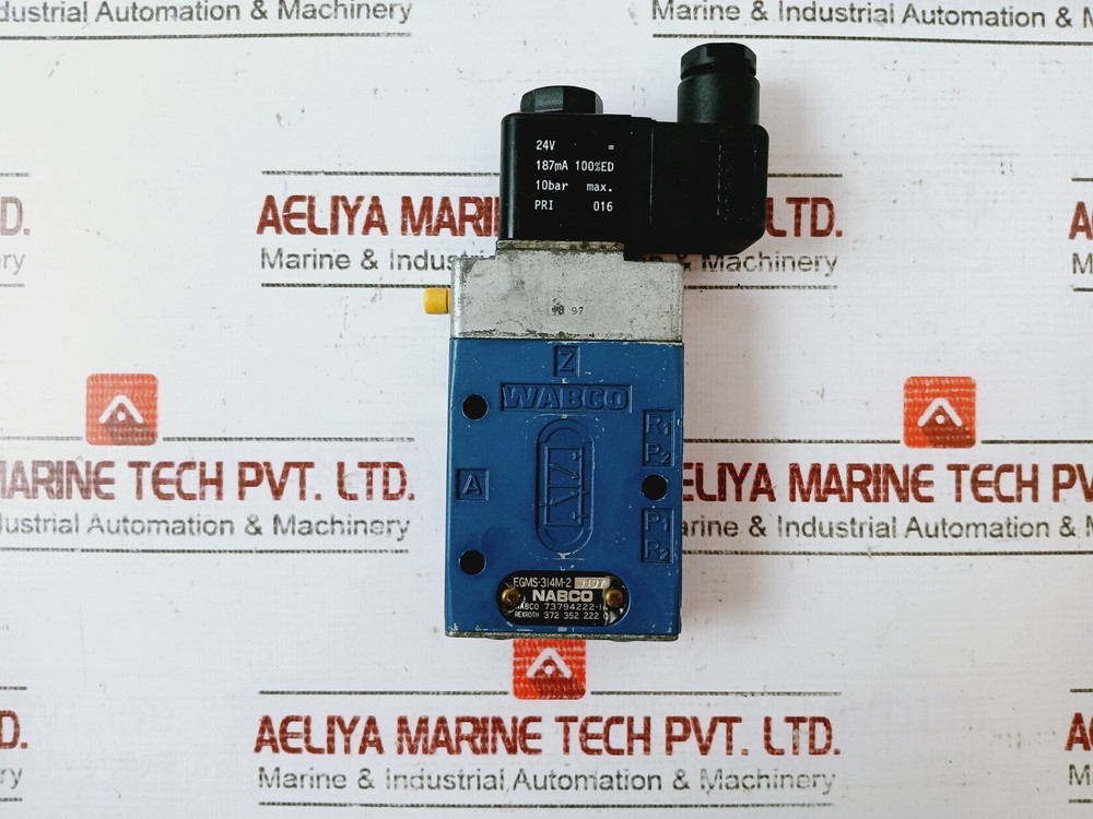 Nabco EGMS-314M-2 Solenoid Valve 372352220 PRI 016 24V 187MA 10Bar