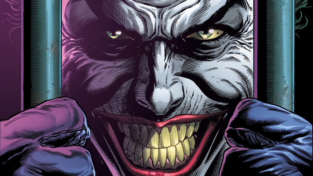 Joker Smile DC Metal Art Print Comics Poster 8in x 12in Lot Up
