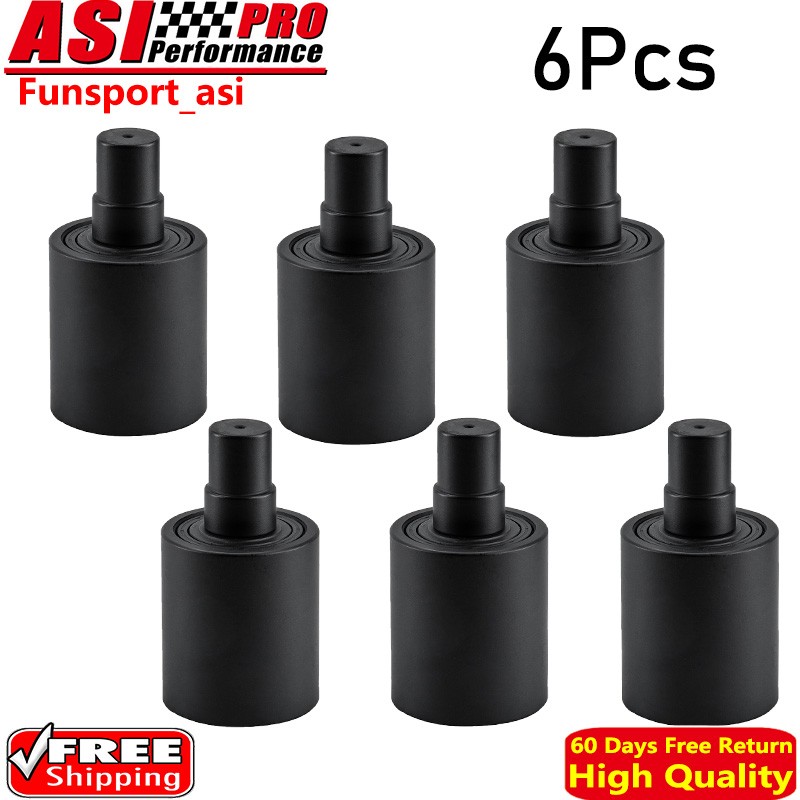 6Pcs Top Roller Fit Komatsu PC60-7 PC70-7 PC75UD-2/3 PC75UU-2/3 PC78US-5