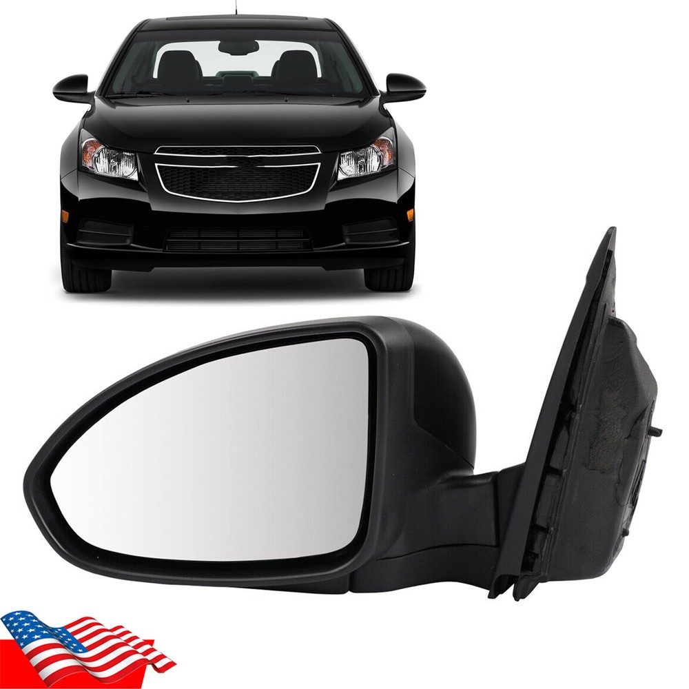For Chevrolet Cruze 2011-2014 2015 2016 Side Mirror Left Driver LH Black 3Pin