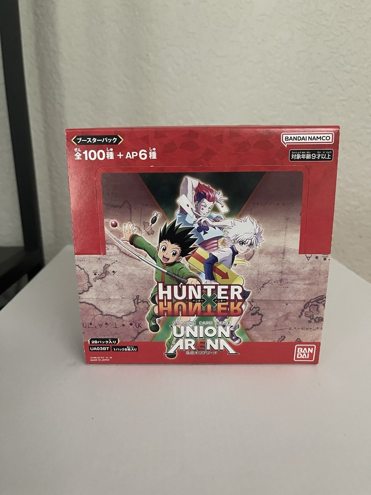 Bandai Union Arena Hunter x Hunter Vol. 1 Sealed Booster Box - Japanese