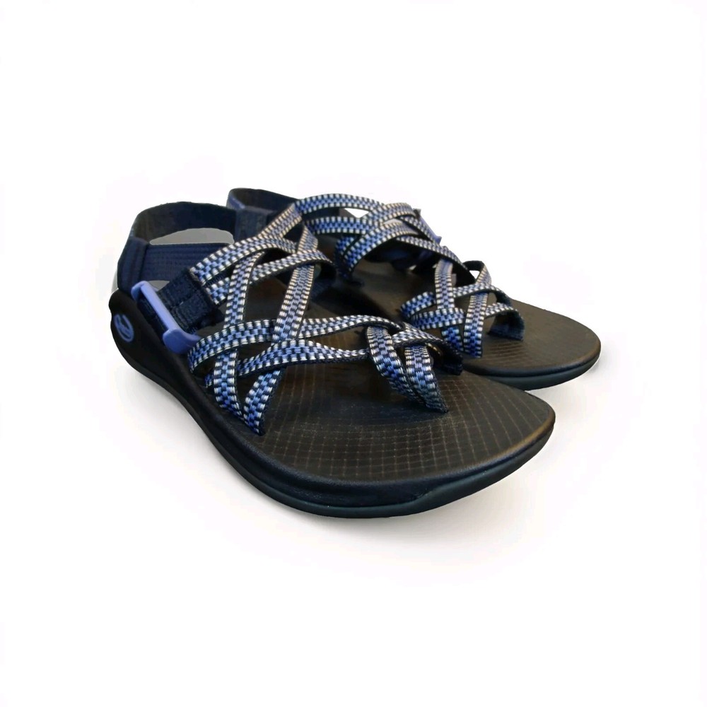 Chaco Z Cloud Sandals Womens Size 6 Blue Sport Comfort Straps