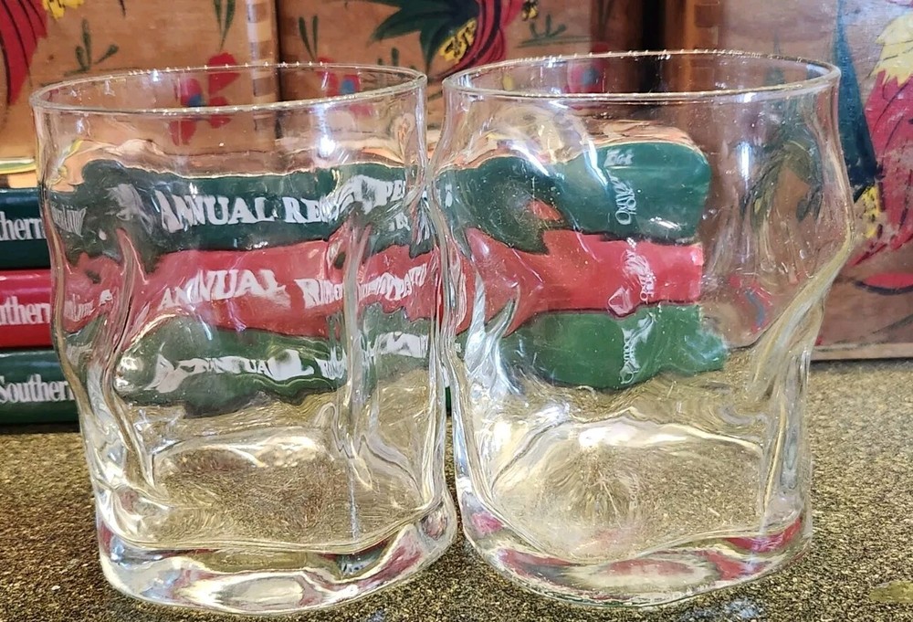 2 Pc. BORMIOLI ROCCO Sorgente  Double Old Fashioned Drinking Glasses 16oz 4 oz