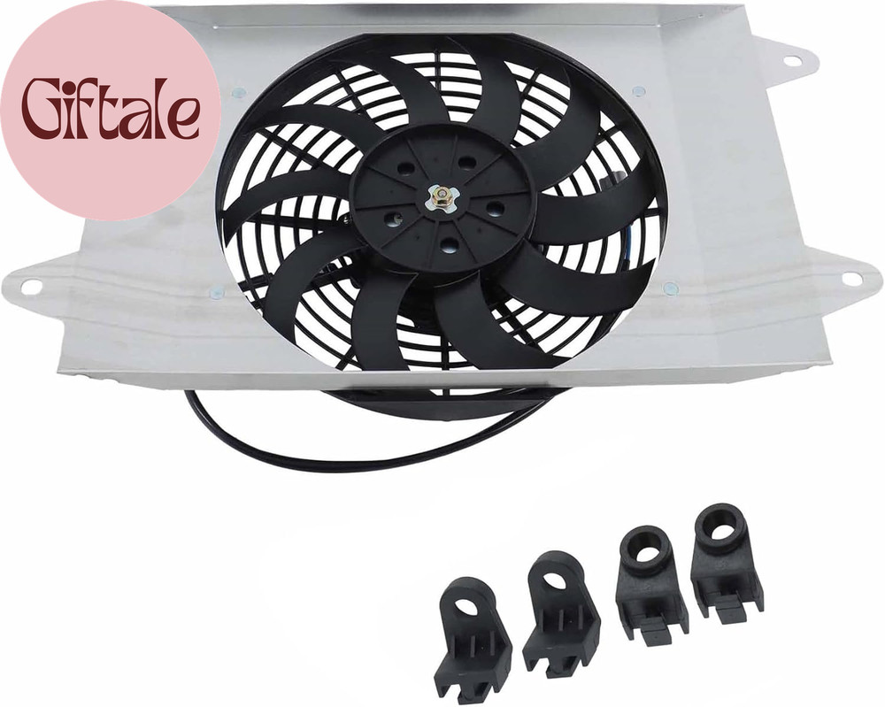 Radiator Cooling Fan Replacement for Yamaha Viking 700 YXM700 2014-2019 Replacem