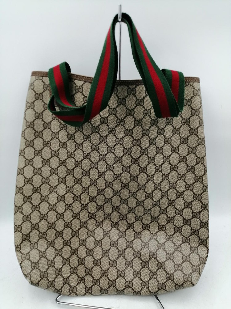 Gucci GG Supreme Tote Bag 39.02.003 in Brown
