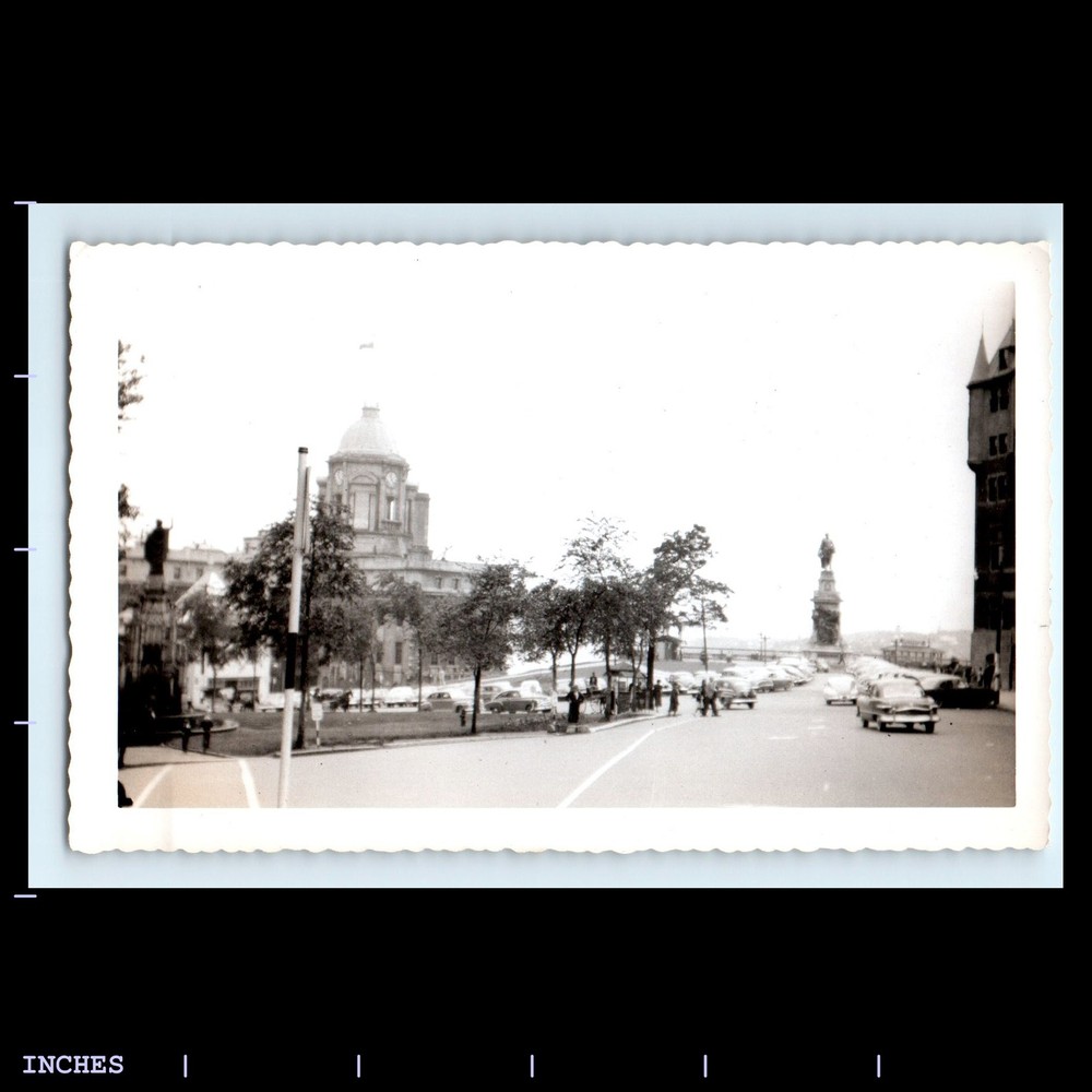Old Vintage Photo MONUMENT SAMUEL DE CHAMPLAIN QUEBEC CANADA