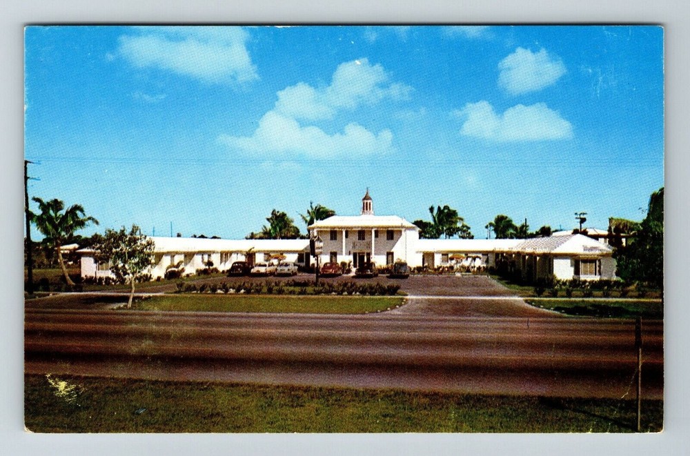 Jacksonville FL-Florida, Mt Vernon Motor Lodges  Vintage Souvenir Postcard