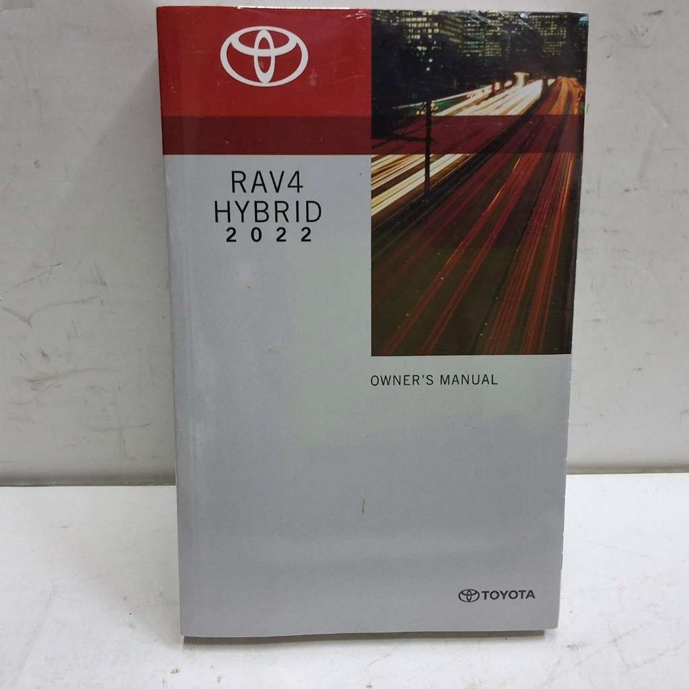 2022 Toyota Rav4 Hybrid Owners Manual