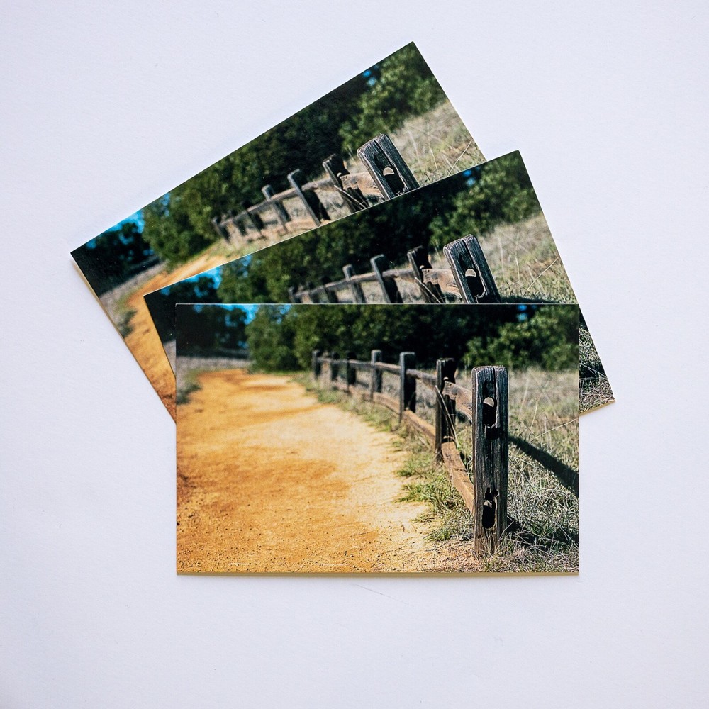 Fence Photo 4x6 Photo Postcard,Santa Rosa Plateau, 1 5 10 25 Lot Postcrossing