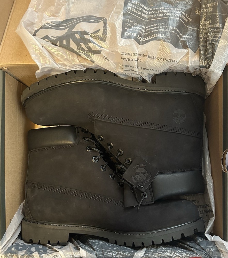 Timberland Premium 6'' Waterproof Men's Boots - US 12, Black