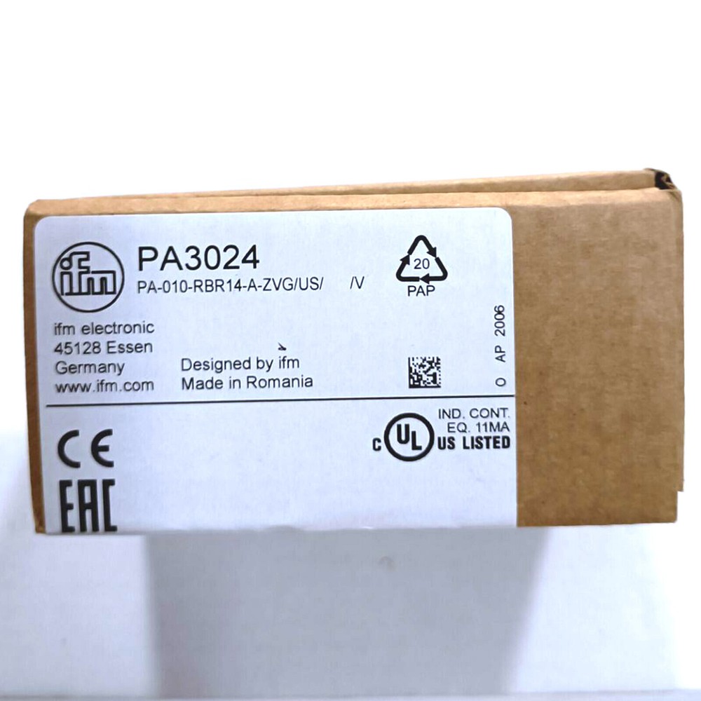 1PCS New IFM PA3024 pressure sensor in box #A6-4