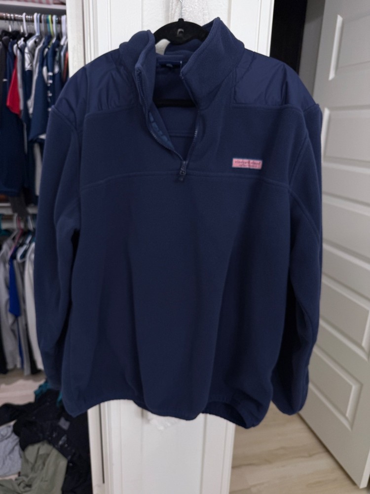 Vineyard Vines Men’s Shep Shirt 1/4 Zip Pullover Collegiate Size 2XL