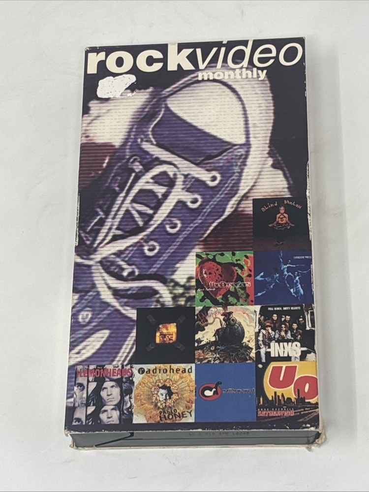 Rock Video Monthly:Alternative Releases VHS Blind Melon,Radio Head,4 Non Blondes