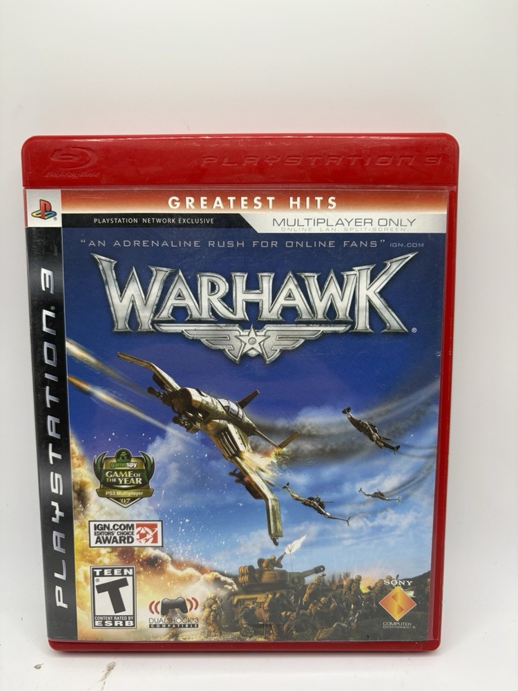 Warhawk PS3 Playstation 3 CIB Tested