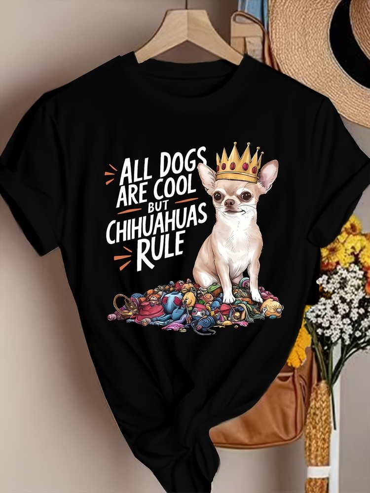 Chihuahua Puppy Print T-shirt