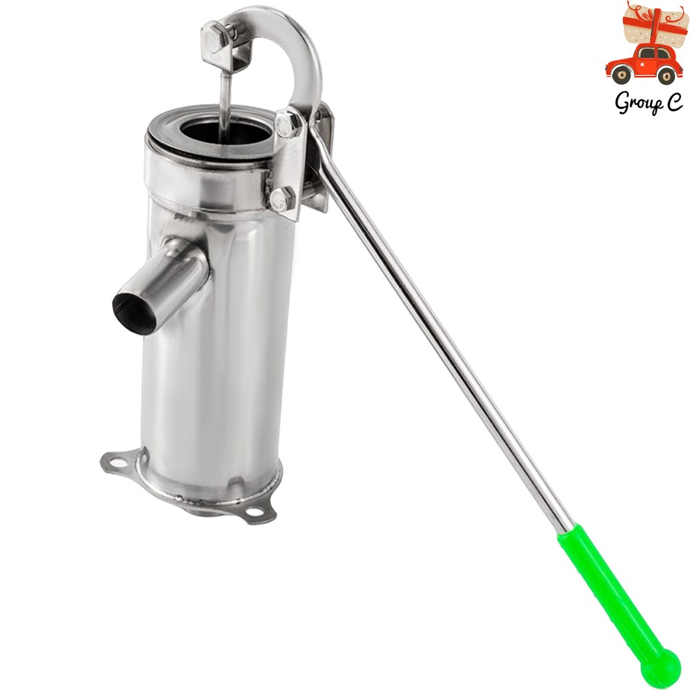 Hand Well pump Manual Deep Water Pump SU202 Stainless Steel Handheld Press 32mm