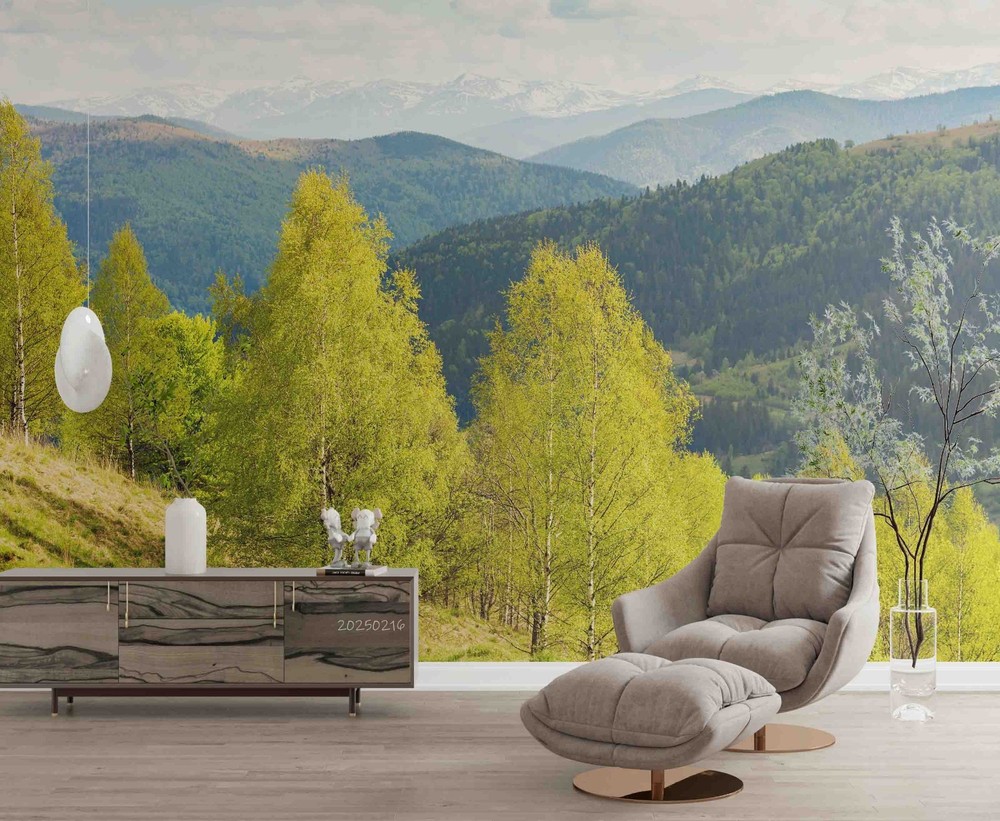 3D Forest Autumn Landscape Wall Murals Wallpaper Murals Wall Sticker