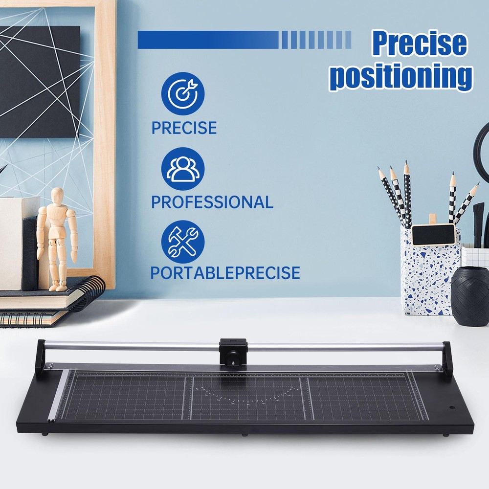 48inch Cut Professional Paper Cutter/Trimmer Precision Rotary Trimmer