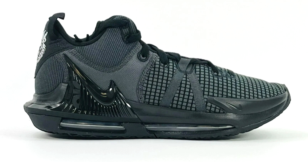 Nike Lebron Witness 7 VII Shoes Mens Size 12 Black Anthracite DM1123-004
