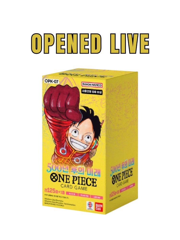 [OPENED LIVE] Korean One Piece OPK-07 Booster Box