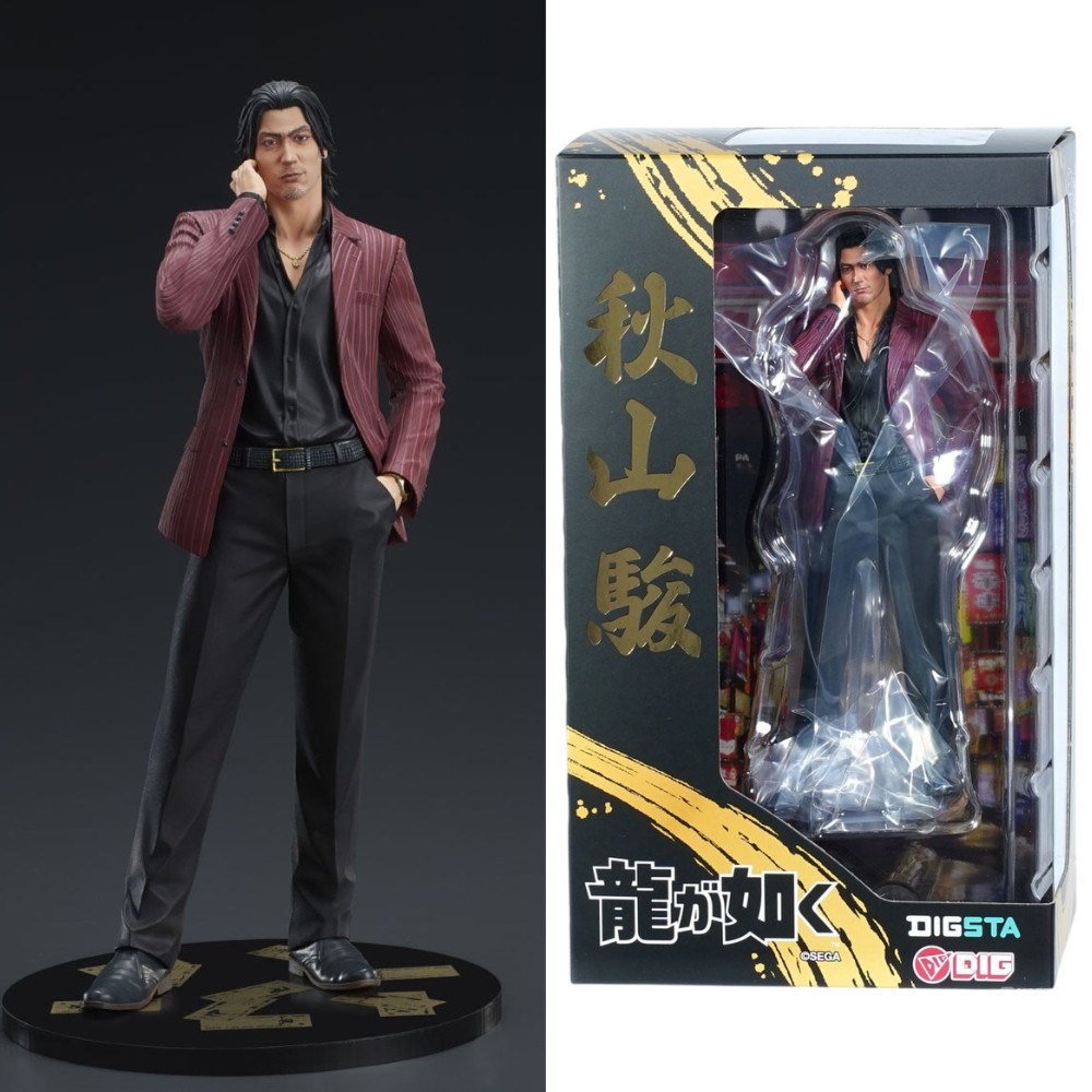 DIGSTA Ryu ga Gotoku / Like a Dragon SHUN AKIYAMA Figure Yakuza Japan F/S