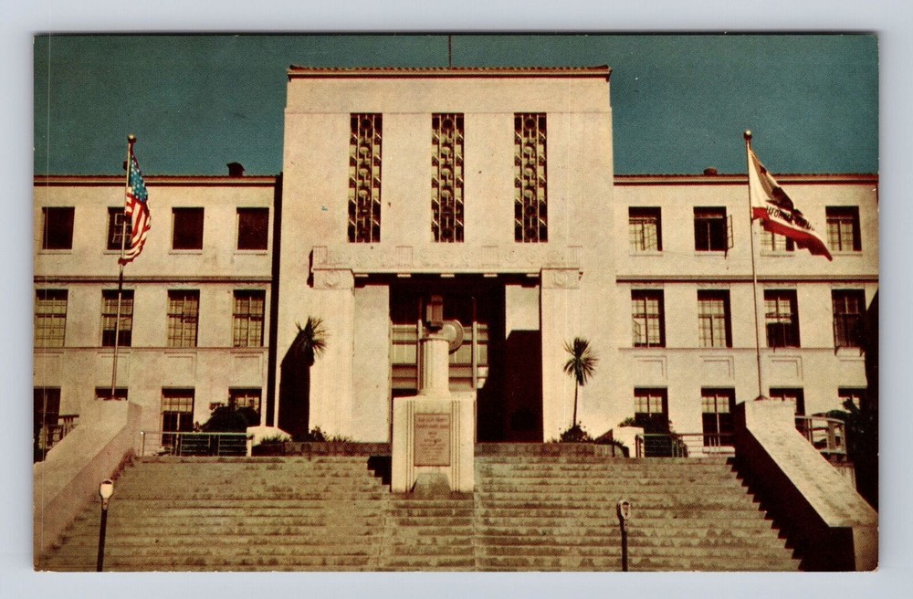 San Luis Obispo CA-California, County Court House, Antique, Vintage Postcard