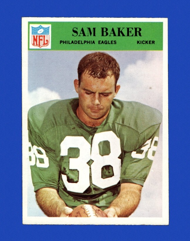 1966 Philadelphia Set-Break #132 Sam Baker NR-MINT *GMCARDS*Consign with Greg Morris Cards