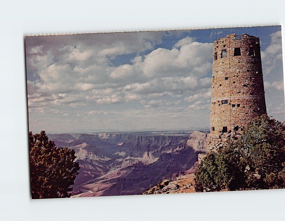 Postcard The Watchtower Grand Canyon National Park Arizona USA