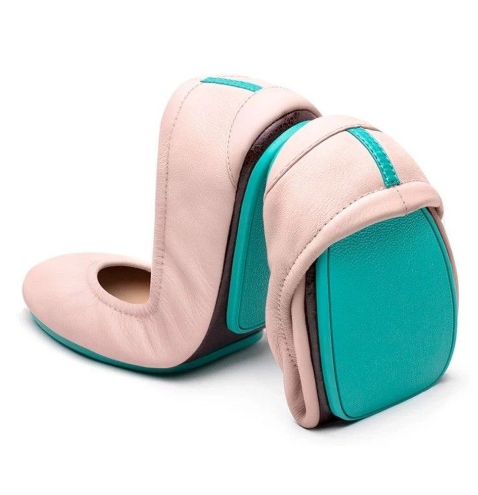 Tieks by Gavrieli Travel Foldable BALLERINA Pink Ballet Flat Size 7