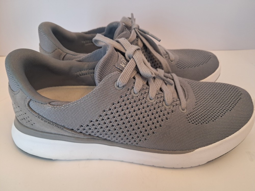 Kizik Lima Womens Size 8.5 Gray Mesh Athletic Sneakers Worn Twice