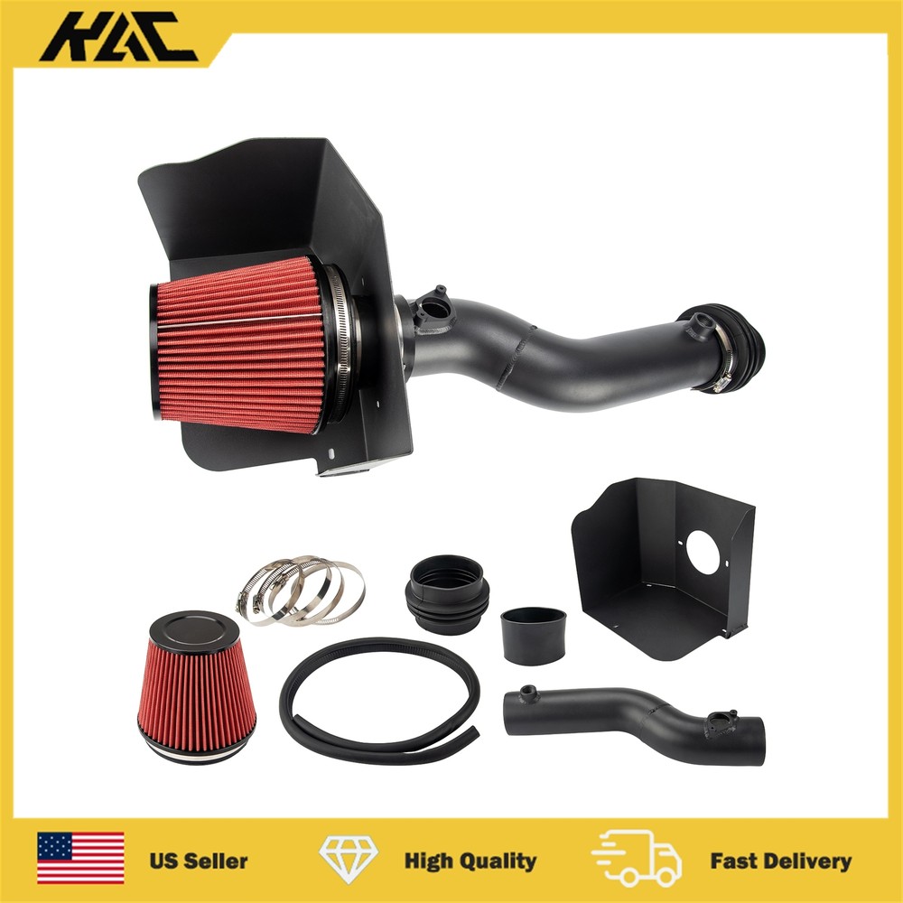 Cold Air Intake Kit For Toyota Tacoma 3.5L 2016 2017 2018 2019 2020- 2023 Black
