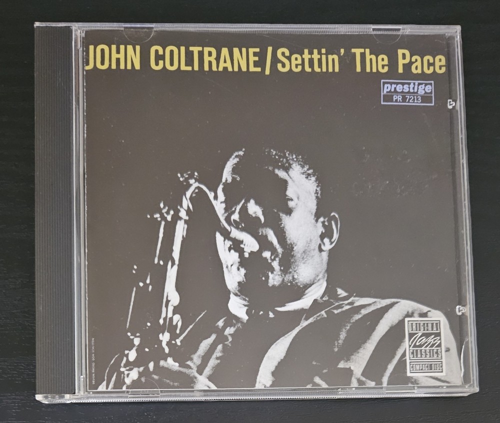 John Coltrane Settin' The Pace CD OJC Prestige Red Garland Art Taylor Chambers