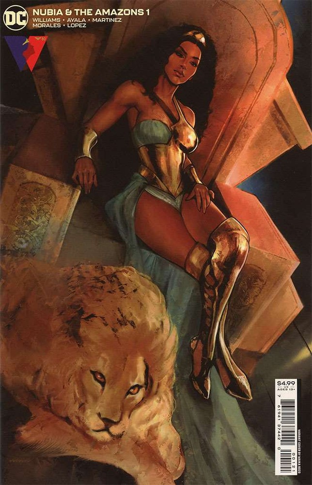 Nubia And the Amazons #1A VF/NM; DC | cardstock - we combine shipping