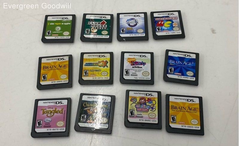 Nintendo DS Games Lot of 12 w/Children of Mana, Mega Man ZX
