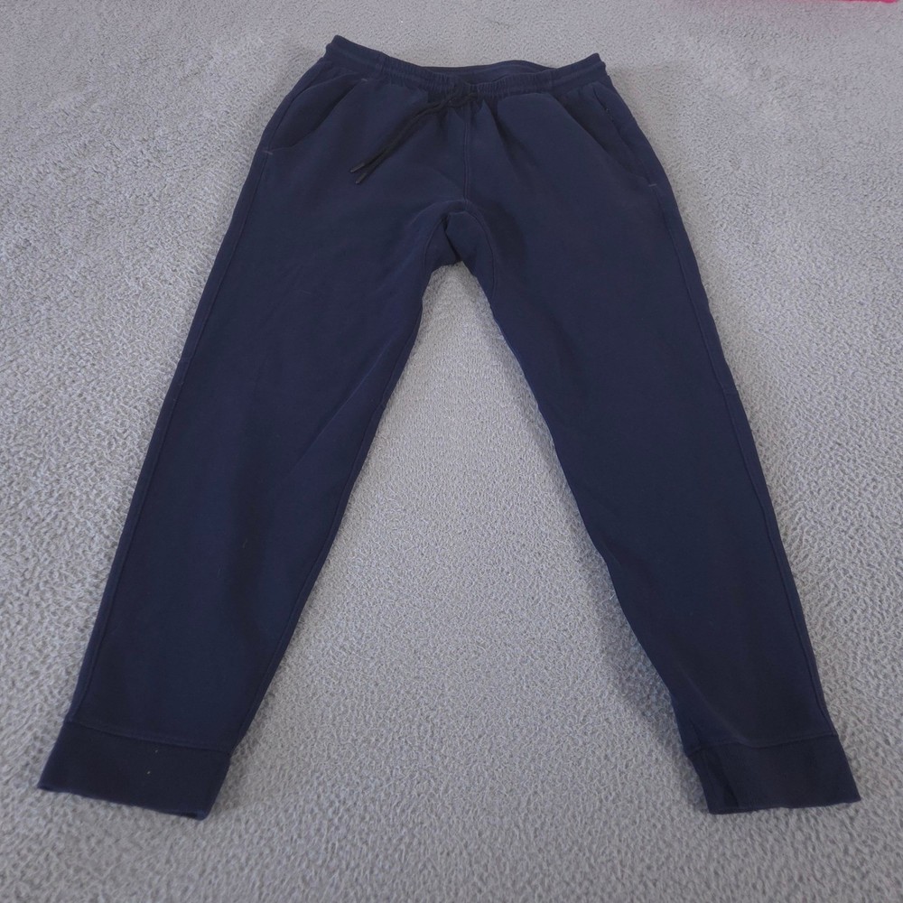 Old Navy Pants Mens L Navy Dynamic Fleece 4-Way Stretch Tapered Leg Joggers