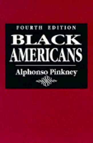 Black Americans by Alphonso Pinkney: Used
