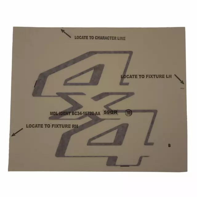 Genuine Ford Decal BC3Z-9925622-AC