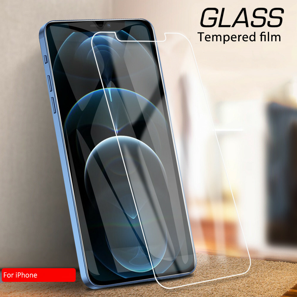 5X Tempered Glass Film Screen Protector For iPhone 14 13 SE X XS XR 11 12 7 8 6