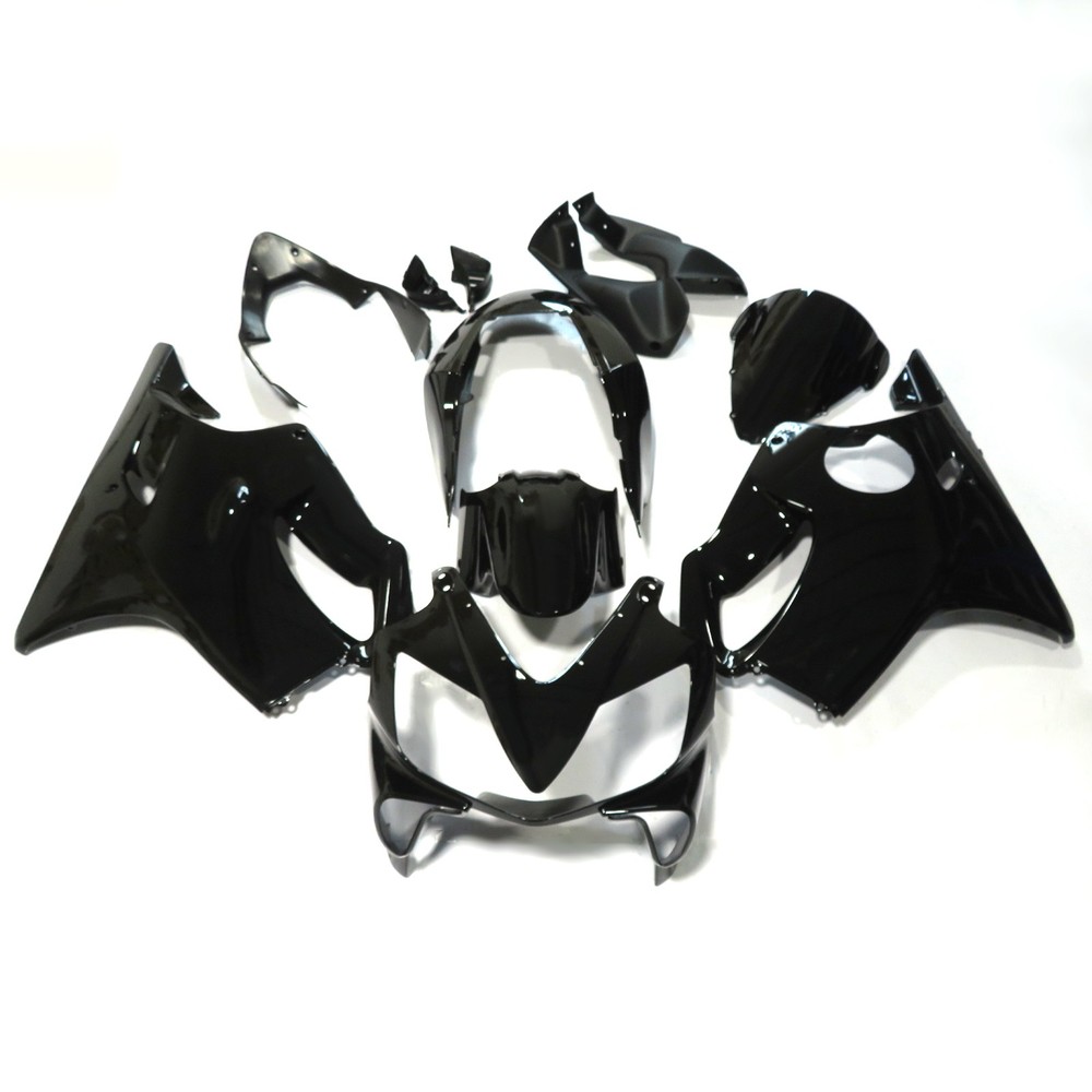 Glossy Black Fairing Kit Bodywork For Honda CBR600F4i 2004-2007 2005 2006 US