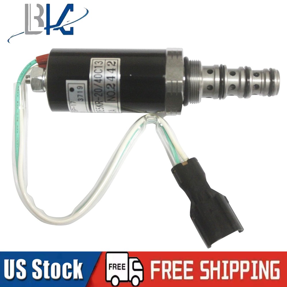 KDRDE5K-20/40C07-203A Hydraulic Pump Solenoid Valve for Kobelco SK200 Excavator