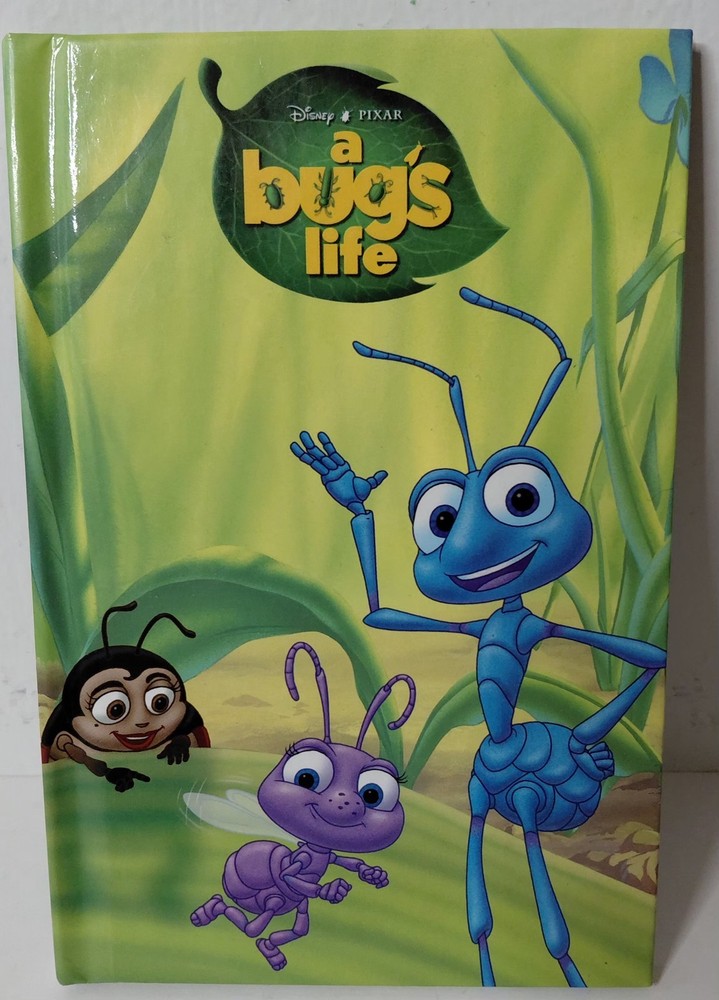Disney Pixar a Bug's Life Hardcover Book 1999 RARE Disney Mouseworks Like New