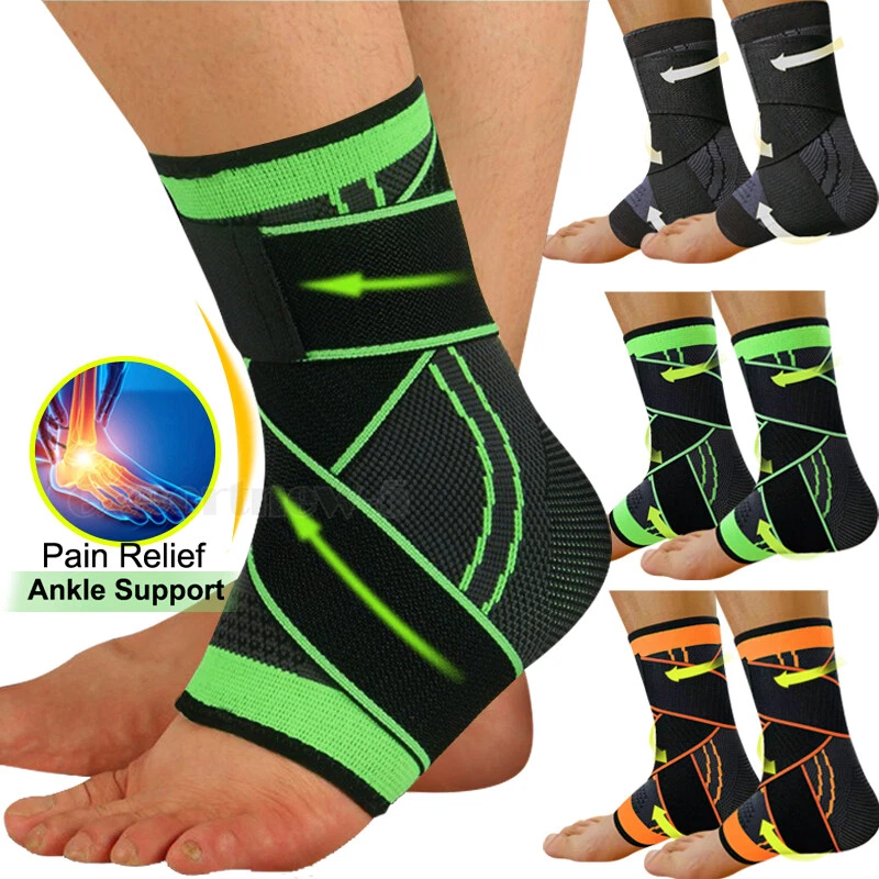 Ankle Support Compression Brace for Achilles Tendon Pain & Foot Sprains-image