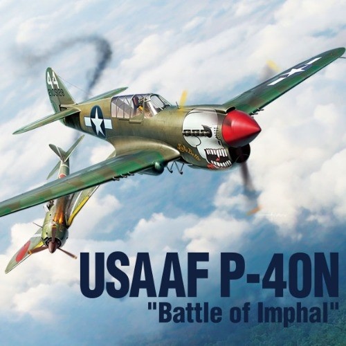 Academy 12341 USAAF P-40N 'Battle of Imphal' 1/48 Scale Plastic Model Kit