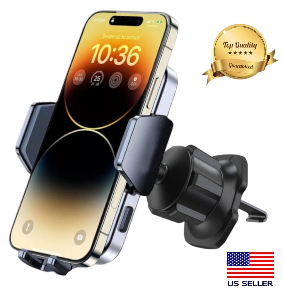 Air Vent Car Phone Holder Universal Car Mount for iPhone 16 15 Samsung Phone GPS