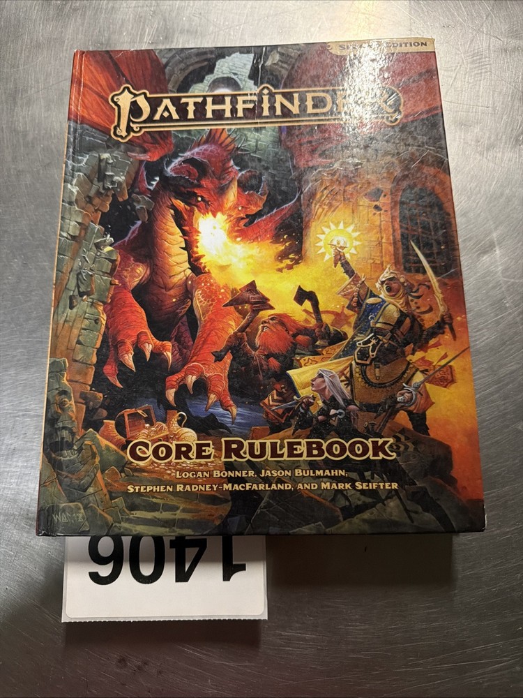 Pathfinder Core Rulebook Second Edition by Jason Bulmahn (2019, ACCEPTABLE
