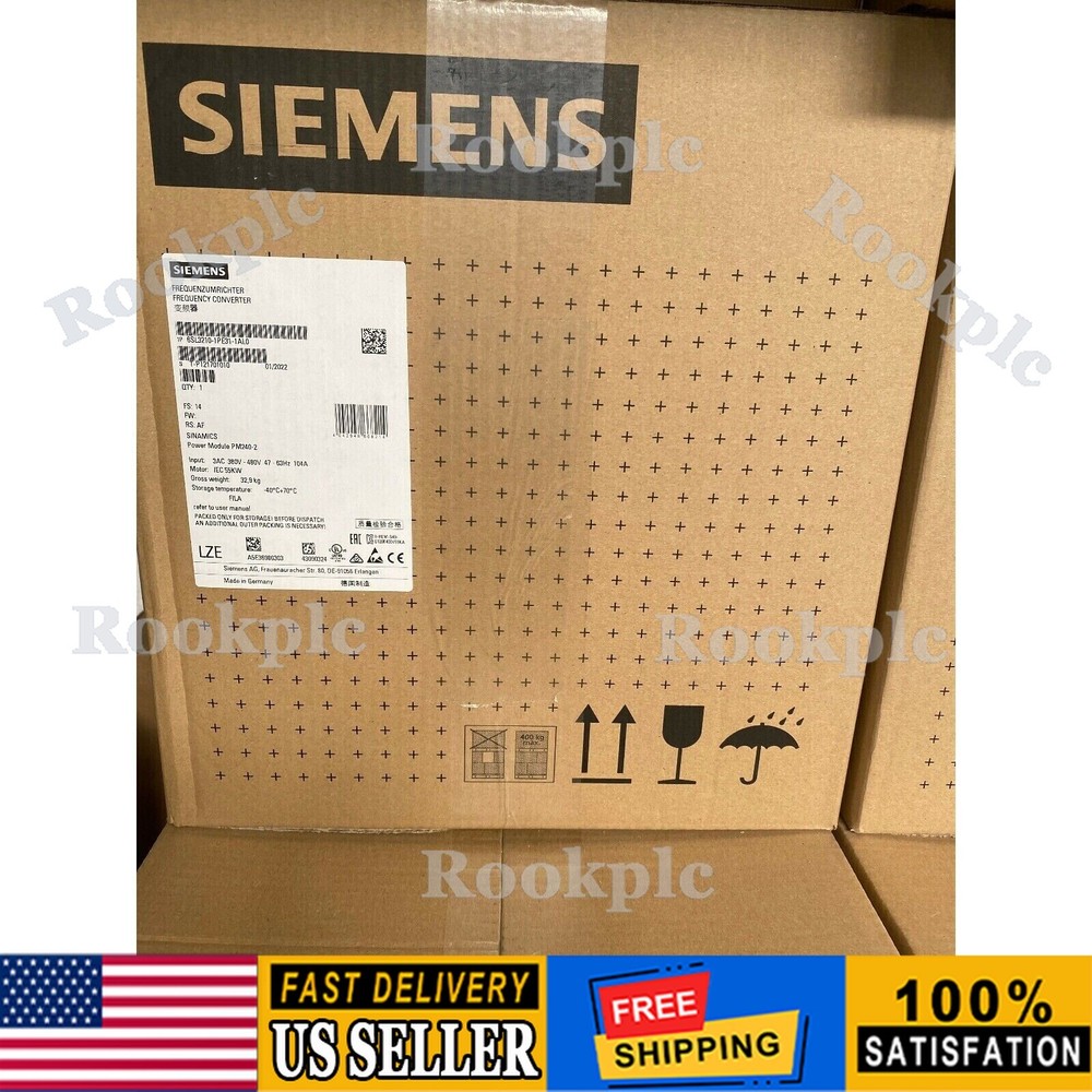 New Siemens 6SL3 210-1PE31-1AL0 SINAMICS G120 POWER MODULE 6SL3210-1PE31-1AL0