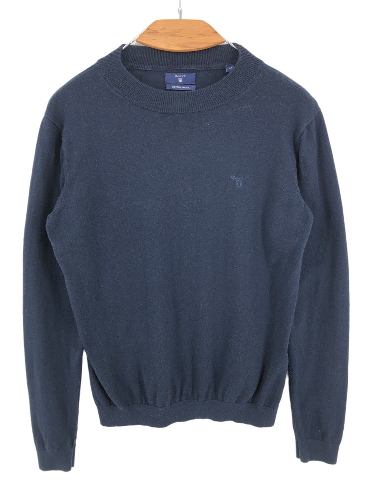 GANT Men Cotton Wool Round Neck Jumper Pullover Sweater Size _ M