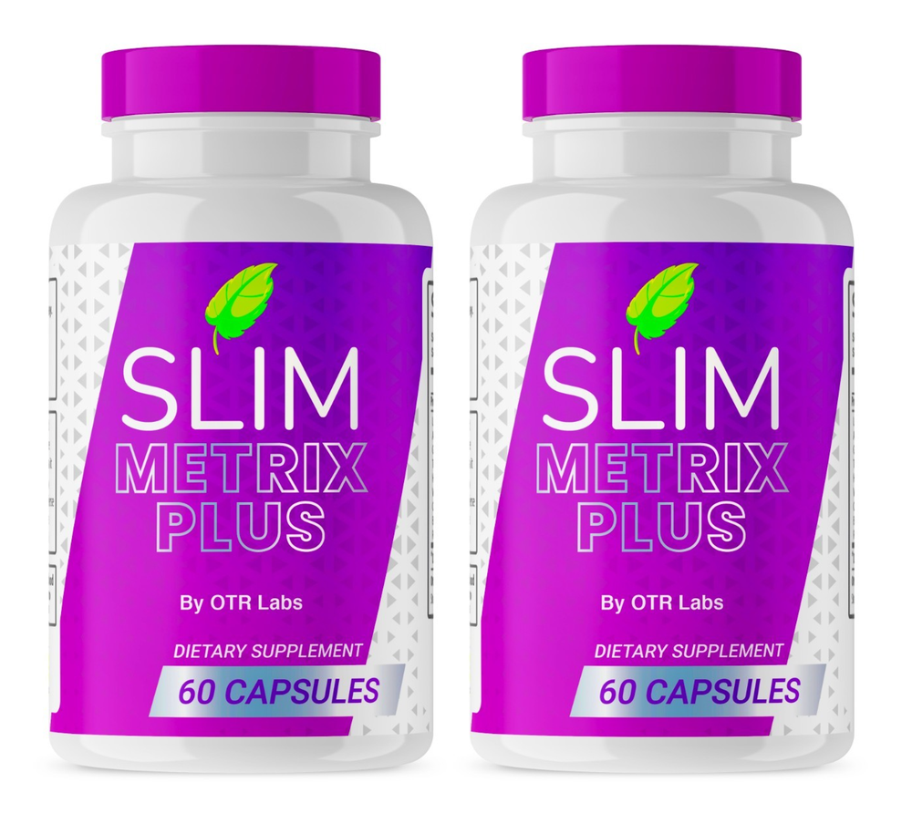 Slim Metrix, Slim Metrix Plus Pills for Weight Loss Dietary Supplement 2Pack