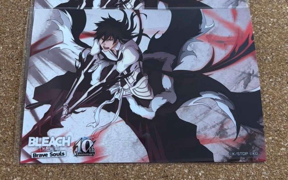 Black Ichigo Kurosaki Bleach Brave Souls 10th Bromide Art Card 2025 Release
